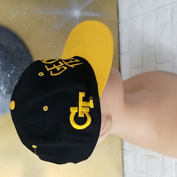 Vintage Georgia Tech Yellow Jackets Snapback Hat - Picture 4 of 8